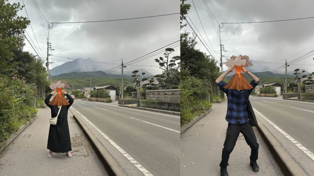 桜島,噴火,島内